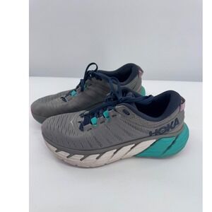 Hoka One One Gaviota Running Shoes Womens Size 11B Grey Sneakers